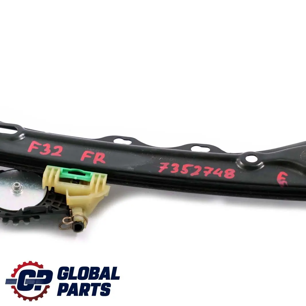 Window Regulator Lifter Motor Front Right to BMW F32 F82 F83 M4 with Part number 7352748 BMW F32 F82 F83 M4 Window Regulator Lifter Motor Front Right - SKU 7352748 - Part number 7352748