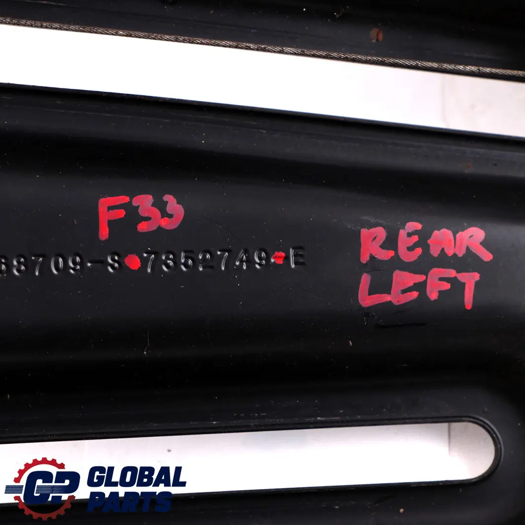 Mechanizm Siłownik Podnośnik Szyby Drzwi Lewy Tył do BMW F33 F83 M4 o numerze 7352749 BMW F33 F83 M4 Mechanizm Siłownik Podnośnik Szyby Drzwi Lewy Tył - SKU 7352749 - Numer Części 7352749