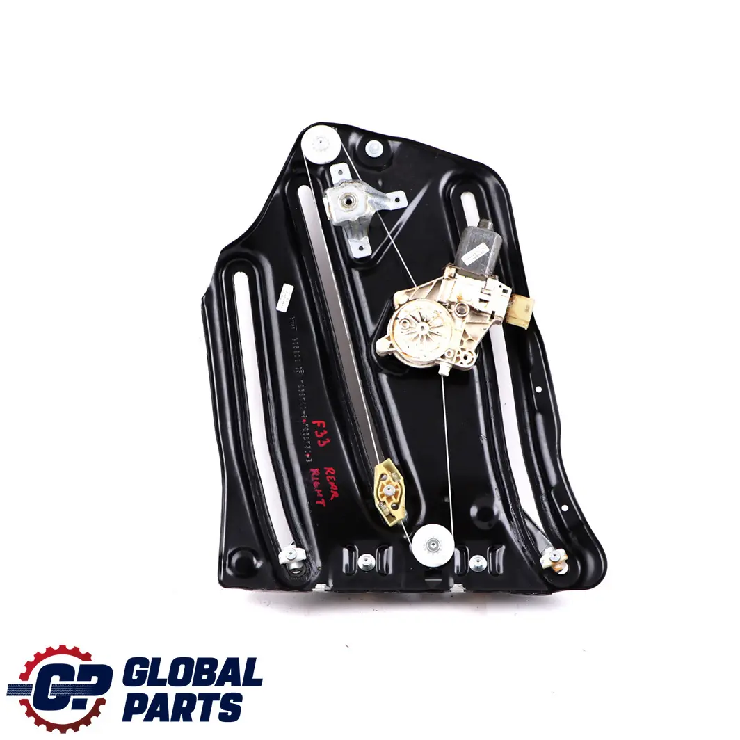 elevalunas trasero derecho para BMW F33 F83 M4 Motor con número de pieza 7352750 BMW F33 F83 M4 Motor elevalunas trasero derecho - SKU 7352750 - Número de pieza 7352750