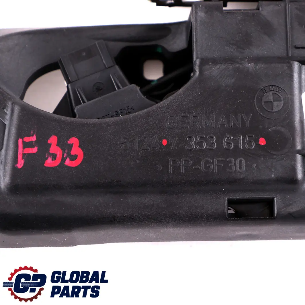 BMW E93 F33 Convertible Mecanismo Bloqueo Portón Trasero Maletero - SKU 7353615 - Número de pieza 7353615