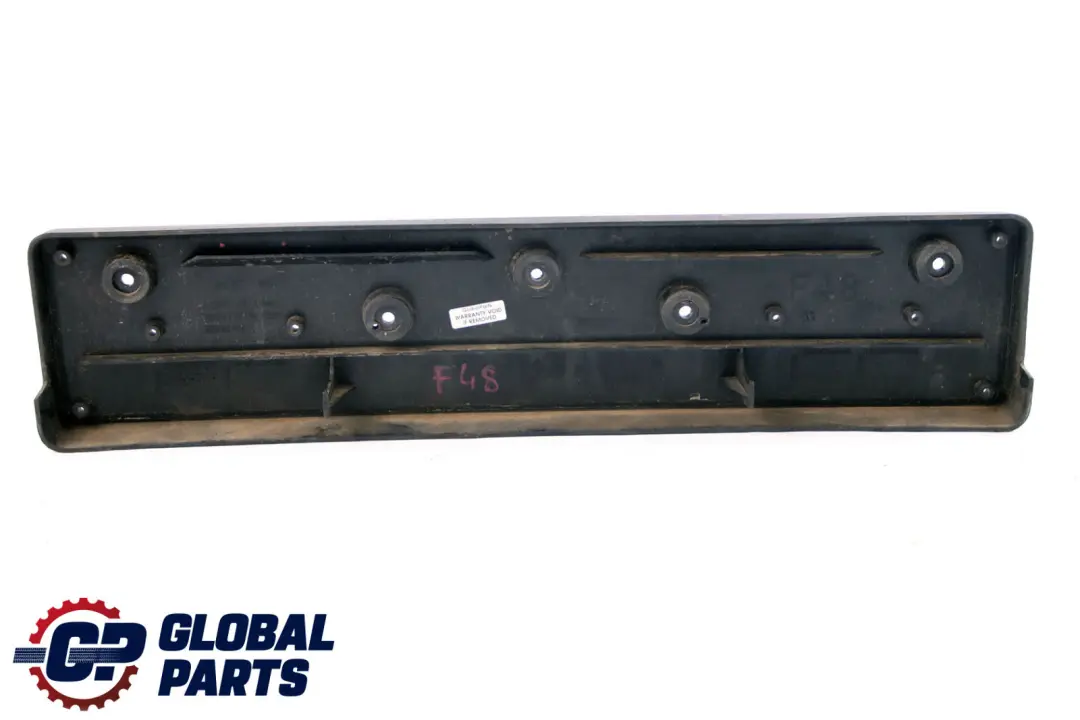 Front Bumper Licence Plate Holder to BMW X1 Series F48 with Part number 7354776 BMW X1 Series F48 Front Bumper Licence Plate Holder - SKU 7354776 - Part number 7354776