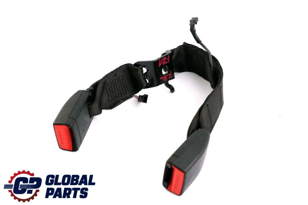BMW 1 3 Series F21 F30 F31 Middle Seat Lower Belt Strap Buckle Rear Right O/S - SKU 7355471 - Part number 7355471