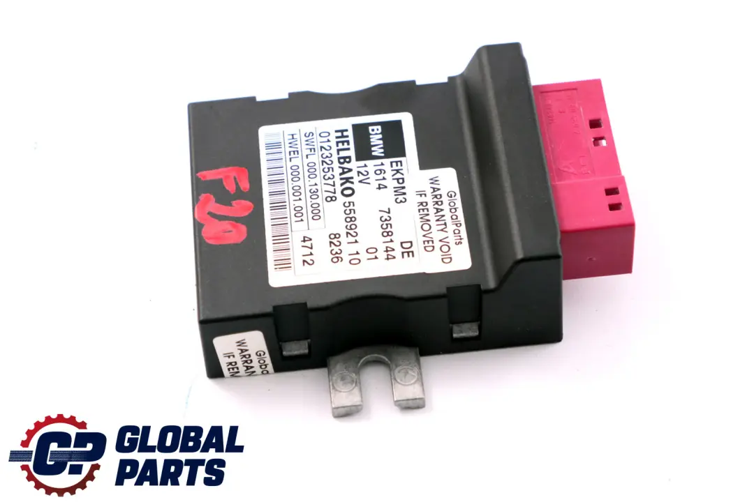 Pump Module BMW F01 F10 F20 F30 Sender Control Unit to Fuel with Part number 7358144 Fuel Pump Module BMW F01 F10 F20 F30 Sender Control Unit - SKU 7358144 - Part number 7358144