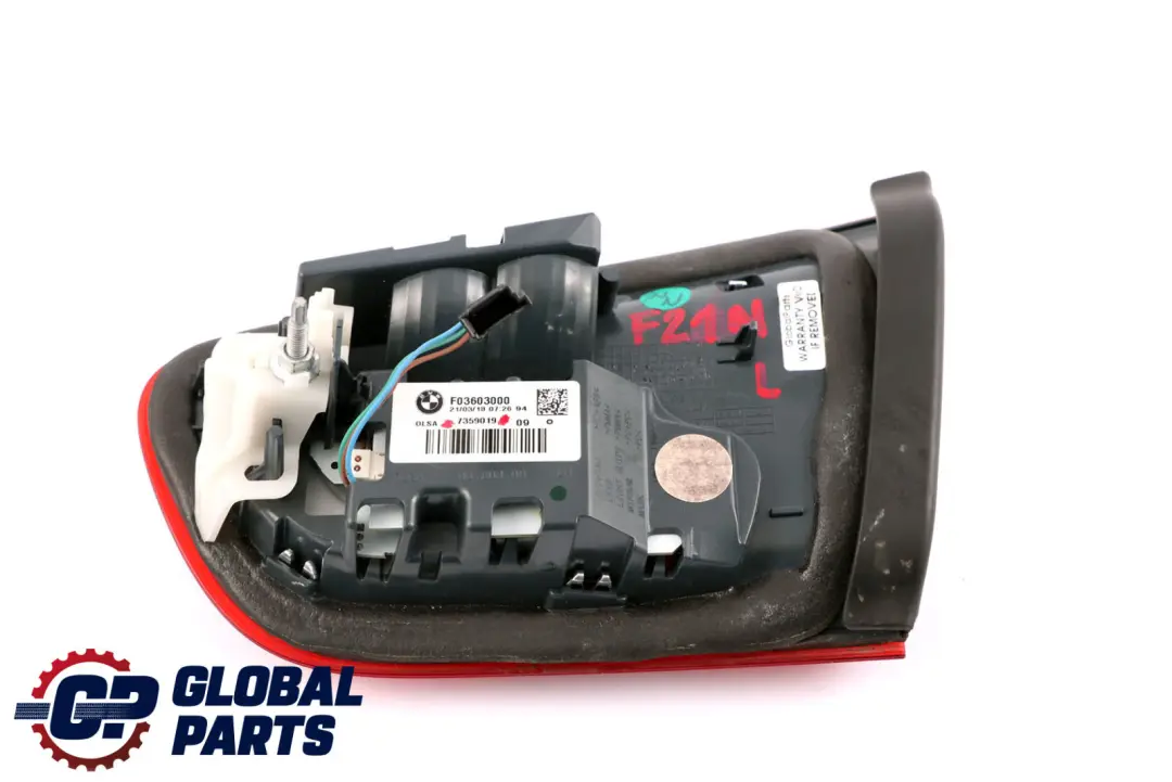 Luce Nel Cofano Bagagliaio BMW F20 F21 LCI Lampada Posteriore Sinistra per con numero di parte 7359019 Luce Nel Cofano Bagagliaio BMW F20 F21 LCI Lampada Posteriore Sinistra - SKU 7359019 - Numero di parte 7359019