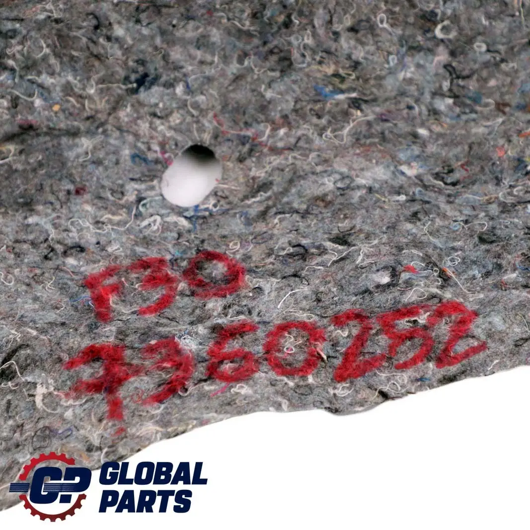 F30N Sound Insulation Trunk Rear Right O/S to BMW 3 Series F30 LCI with Part number 7360252 BMW 3 Series F30 LCI F30N Sound Insulation Trunk Rear Right O/S - SKU 7360252 - Part number 7360252