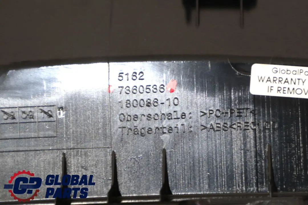 F48N LCI Heckklappe Aeroblade Abdeckung für BMW F48 mit Teilenummer 7360536 BMW F48 F48N LCI Heckklappe Aeroblade Abdeckung - SKU 7360536 - Teilenummer 7360536