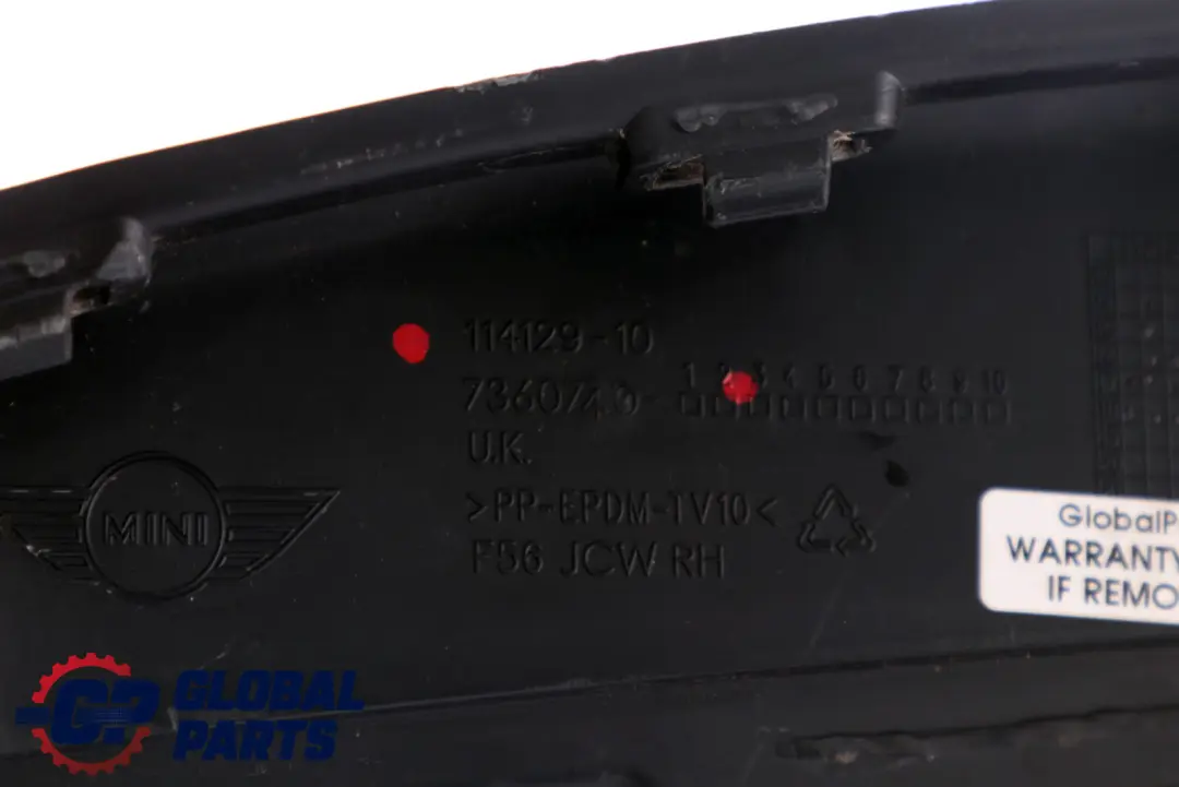 BMW Mini John Cooper Works F55 F56 Front Bumper Air Inlet Finisher Right O/S - SKU 7360740 - Part number 7360740