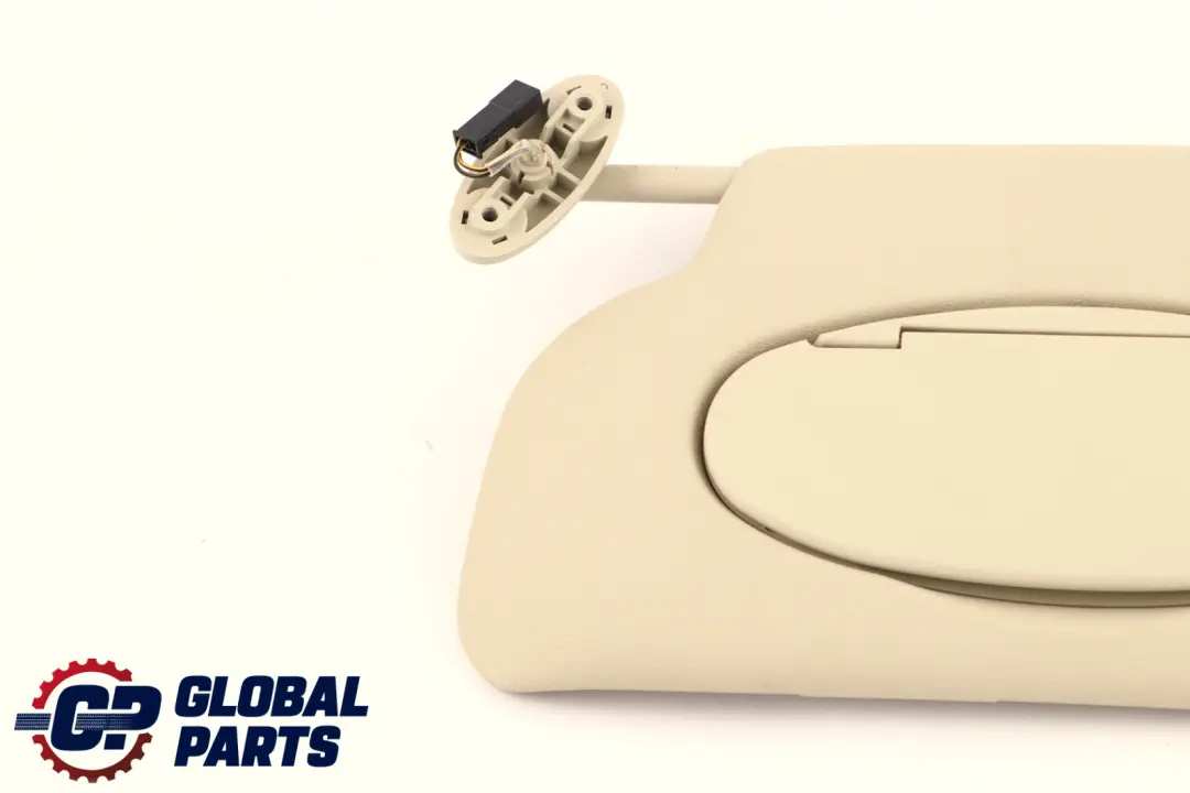Sonnen Blende Spiegel Beleuchtet Links Licht Beige für Mini R55 R56 LCI mit Teilenummer 7361831 Mini R55 R56 LCI Sonnen Blende Spiegel Beleuchtet Links Licht Beige - SKU 7361831 - Teilenummer 7361831