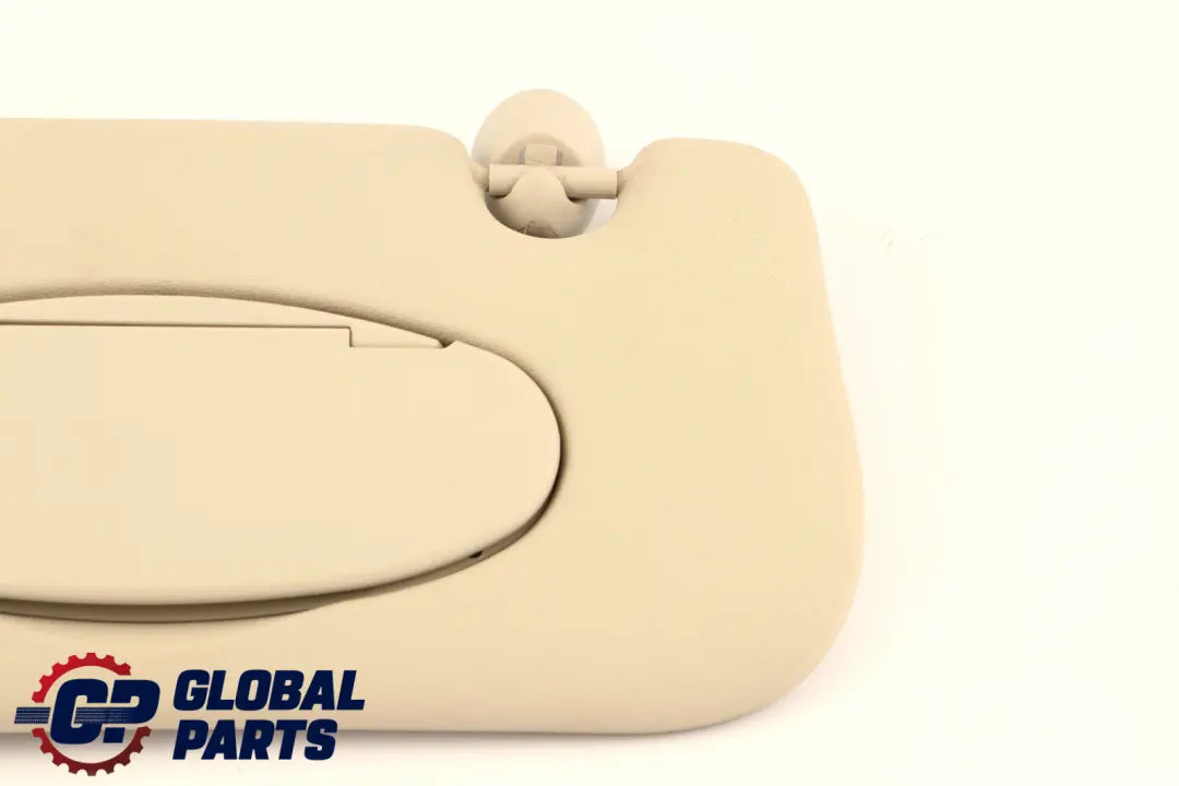 Mini R55 R56 LCI Sonnen Blende Spiegel Beleuchtet Links Licht Beige - SKU 7361831 - Teilenummer 7361831