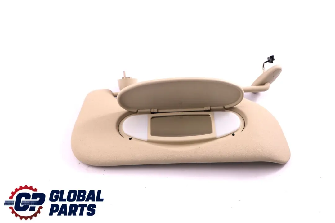 BMW Mini R55 R56 LCI Sonnenblendenspiegel Rechts Beleuchtet Light Beige - SKU 7361832 - Teilenummer 7361832