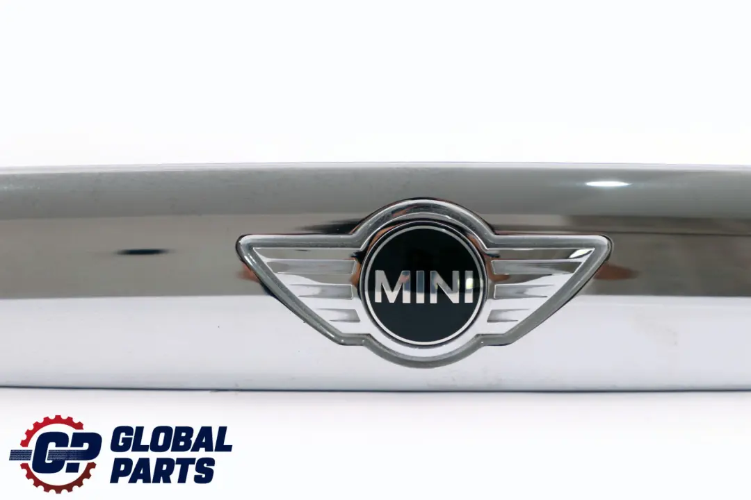 Trunk Lid Grip Button Cover Trim Chrome to Mini Cooper F55 F56 F57 Rear with Part number 7362121 Mini Cooper F55 F56 F57 Rear Trunk Lid Grip Button Cover Trim Chrome - SKU 7362121 - Part number 7362121