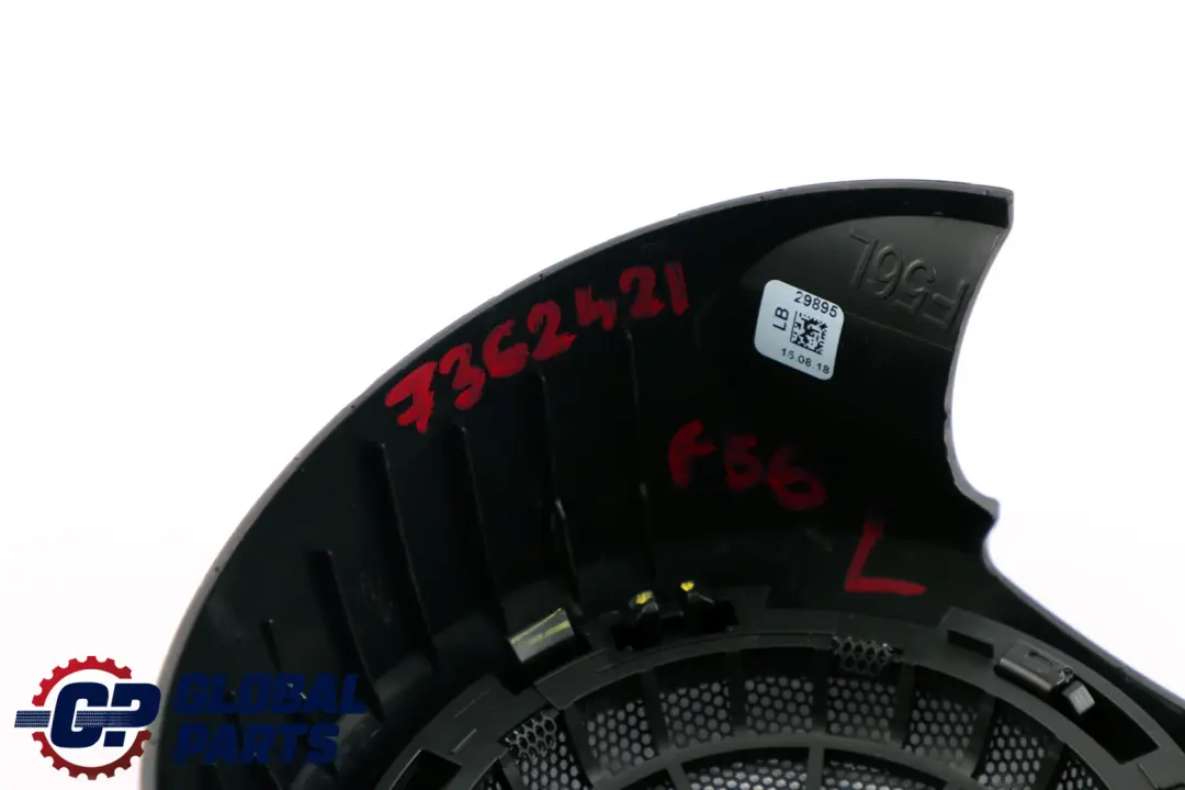 Cubierta Altavoz Izquierda para Mini Cooper F56 F57 con número de pieza 7362421 Mini Cooper F56 F57 Cubierta Altavoz Izquierda - SKU 7362421 - Número de pieza 7362421