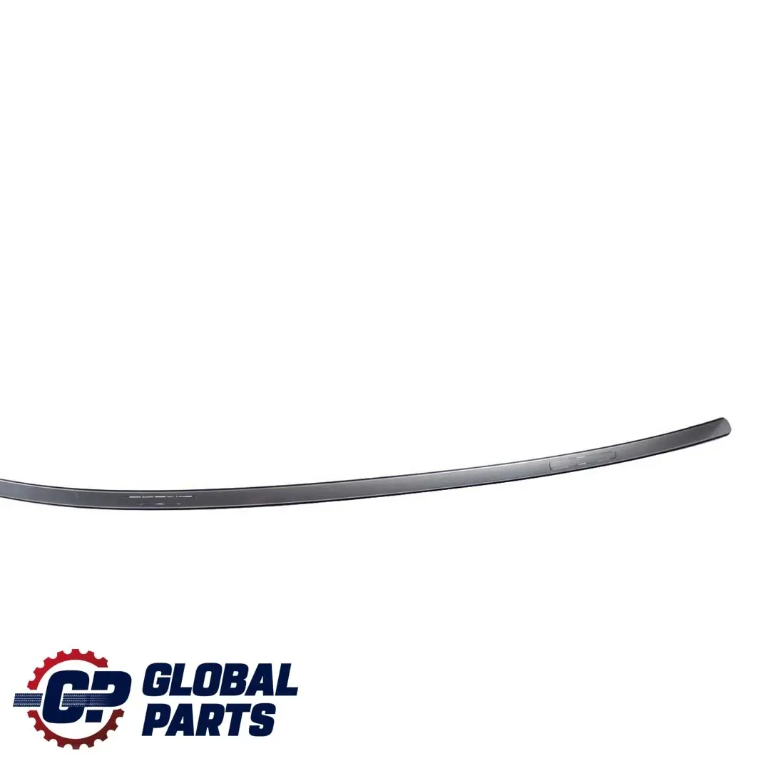 Right O/S Roof Moulding Gutter Rail Trim Spacegrau Grey - A52 to BMW 5 F10 LCI with Part number 7362460 BMW 5 F10 LCI Right O/S Roof Moulding Gutter Rail Trim Spacegrau Grey - A52 - SKU 7362460-SCG - Part number 7362460