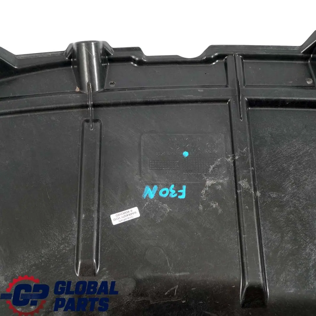 Underfloor Underbody Cover Panel to BMW 3 Series F30 330e Hybrid Rear with Part number 7363203 BMW 3 Series F30 330e Hybrid Rear Underfloor Underbody Cover Panel - SKU 7363203 - Part number 7363203