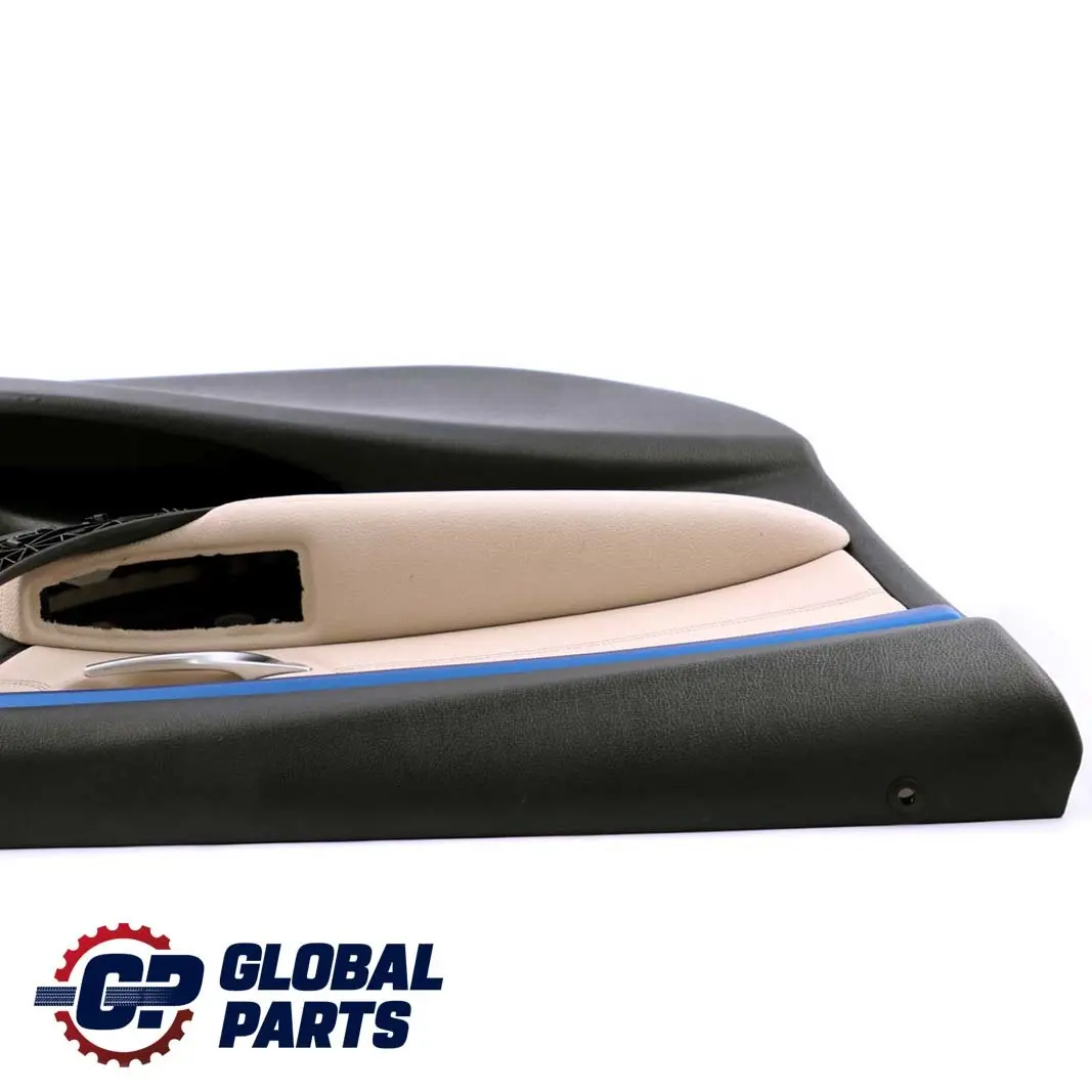 Front Left N/S Door Card Lining Panel Oyster Leather to BMW 3 Series F30 F31 with Part number 7364939 BMW 3 Series F30 F31 Front Left N/S Door Card Lining Panel Oyster Leather - SKU 7364939 - Part number 7364939