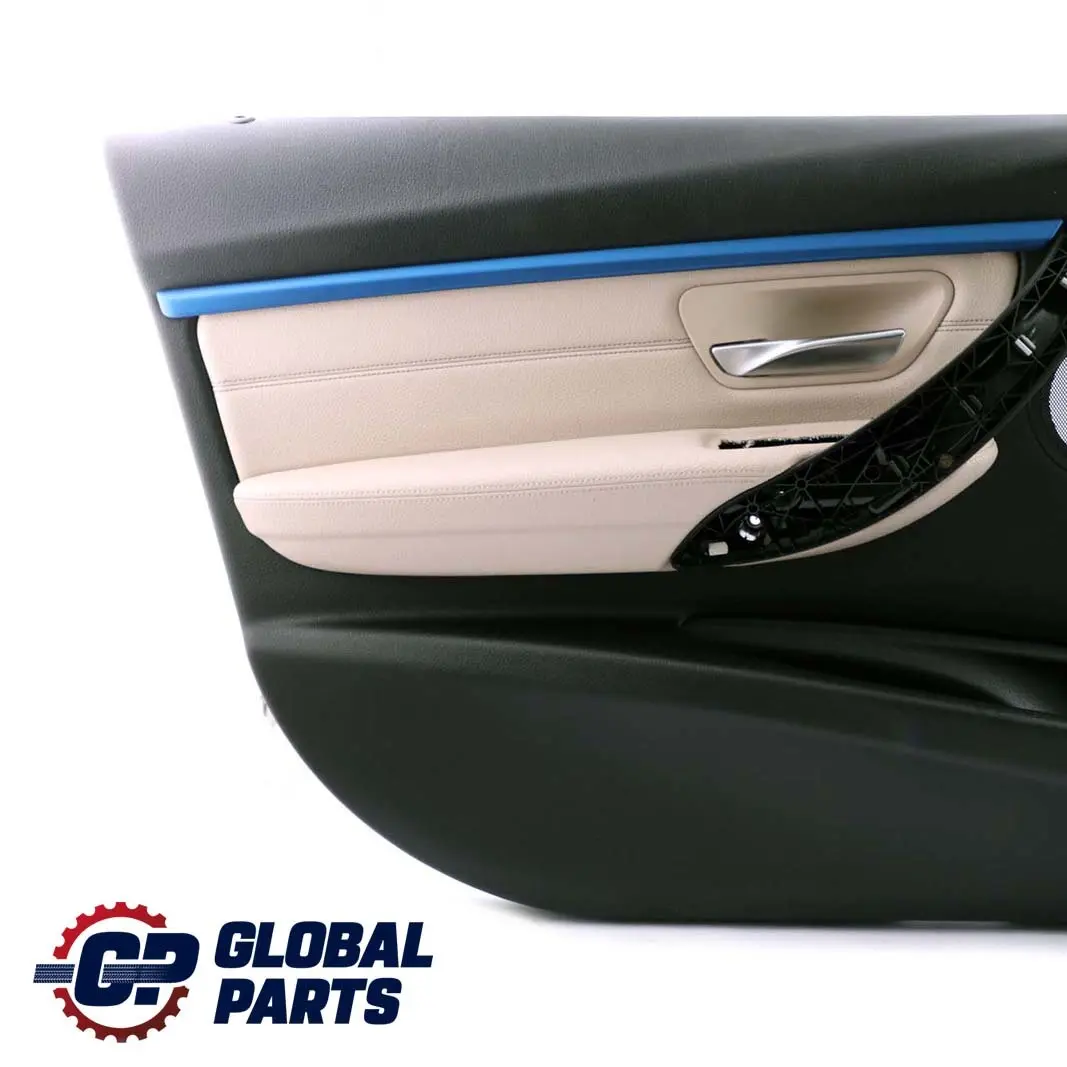 BMW 3 Series F30 F31 Front Left N/S Door Card Lining Panel Oyster Leather - SKU 7364939 - Part number 7364939