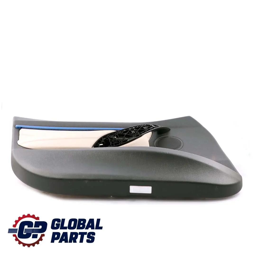 Front Left N/S Door Card Lining Panel Oyster Leather to BMW 3 Series F30 F31 with Part number 7364939 BMW 3 Series F30 F31 Front Left N/S Door Card Lining Panel Oyster Leather - SKU 7364939 - Part number 7364939