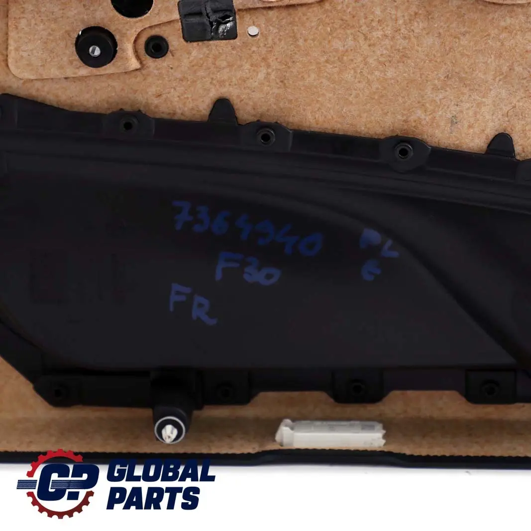 Front Right O/S Door Card Lining Panel Oyster Leather to BMW 3 Series F30 F31 with Part number 7364940 BMW 3 Series F30 F31 Front Right O/S Door Card Lining Panel Oyster Leather - SKU 7364940 - Part number 7364940