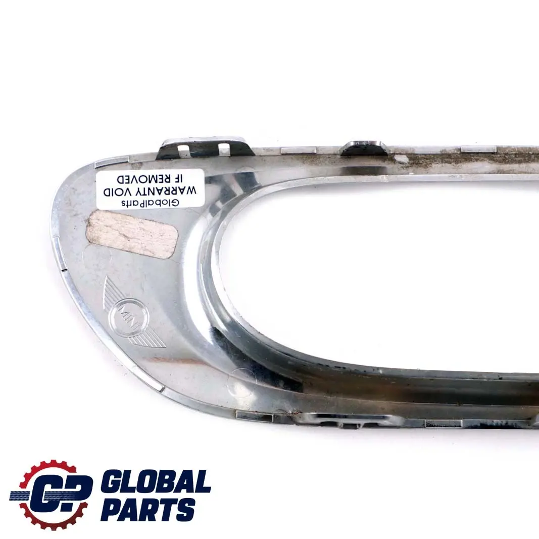 Mini Cooper F55 F56 F57 Heckstoßstange Nebelscheinwerfer Abdeckung Chrom - SKU 7365737 - Teilenummer 7365737