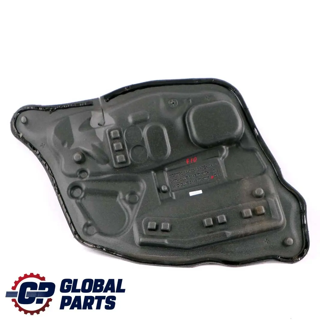 Série 5 F10 F11 Isolation Phonique Porte Arrière Droite pour BMW à propos du numéro de pièce 7366708 BMW Série 5 F10 F11 Isolation Phonique Porte Arrière Droite - SKU 7366708 - Numéro de pièce 7366708