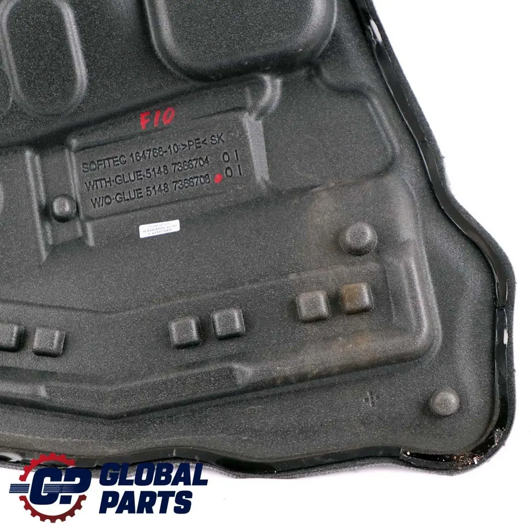 BMW Serie 5 F10 F11 Aislamiento Acústico Puerta Trasera Derecha - SKU 7366708 - Número de pieza 7366708