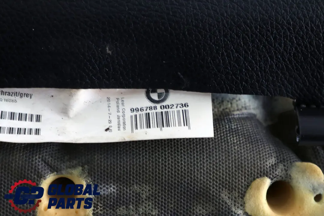 BMW F21 F22 Vorne Links Rechts Sport Sitzbezug Stoff Anthrazit - SKU 7367486 - Teilenummer 7367486