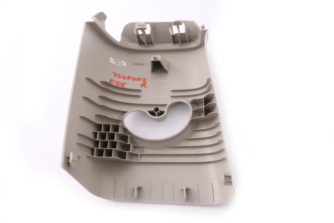 B-column Upper Right O/S SSATELLITE GREY to BMW MINI Cooper F56 Cover with Part number 7367702 BMW MINI Cooper F56 Cover B-column Upper Right O/S SSATELLITE GREY - SKU 7367702 - Part number 7367702