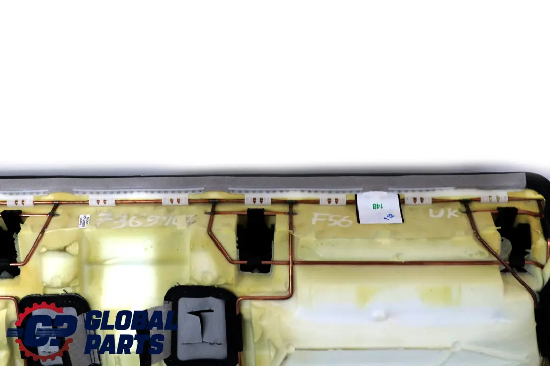 Asiento Trasero Sofa Tela Carbono Negro Fuego Artificial para Mini Cooper F56 con número de pieza 7369107 Mini Cooper F56 Asiento Trasero Sofa Tela Carbono Negro Fuego Artificial - SKU 7369107 - Número de pieza 7369107