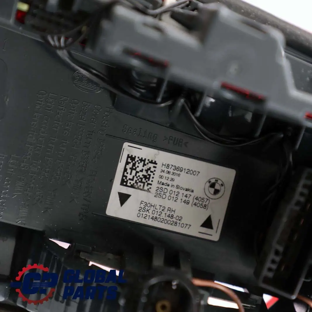 Luce Cofano Bagagliaio BMW F30 F31 LCI Posteriore Destra Portellone per con numero di parte 7369120 Luce Cofano Bagagliaio BMW F30 F31 LCI Posteriore Destra Portellone - SKU 7369120 - Numero di parte 7369120