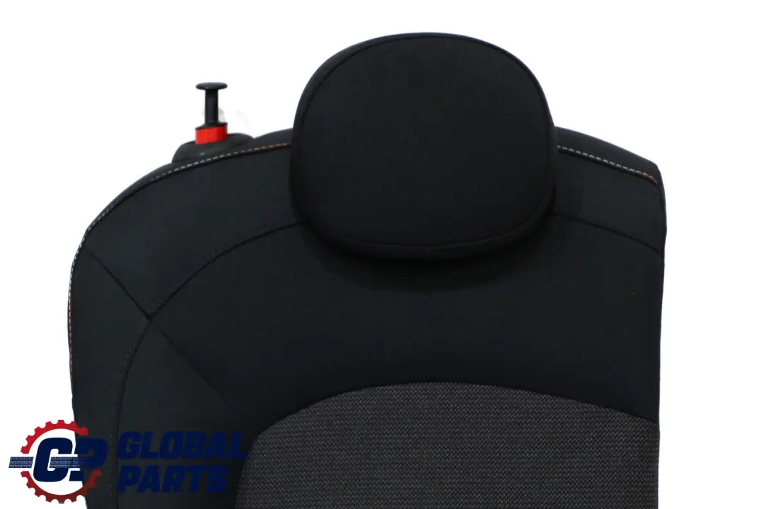 Right O/S Seat Backrest Cloth Fabric Firework Black to Mini Cooper F56 Rear with Part number 7369124 Mini Cooper F56 Rear Right O/S Seat Backrest Cloth Fabric Firework Black - SKU 7369124 - Part number 7369124