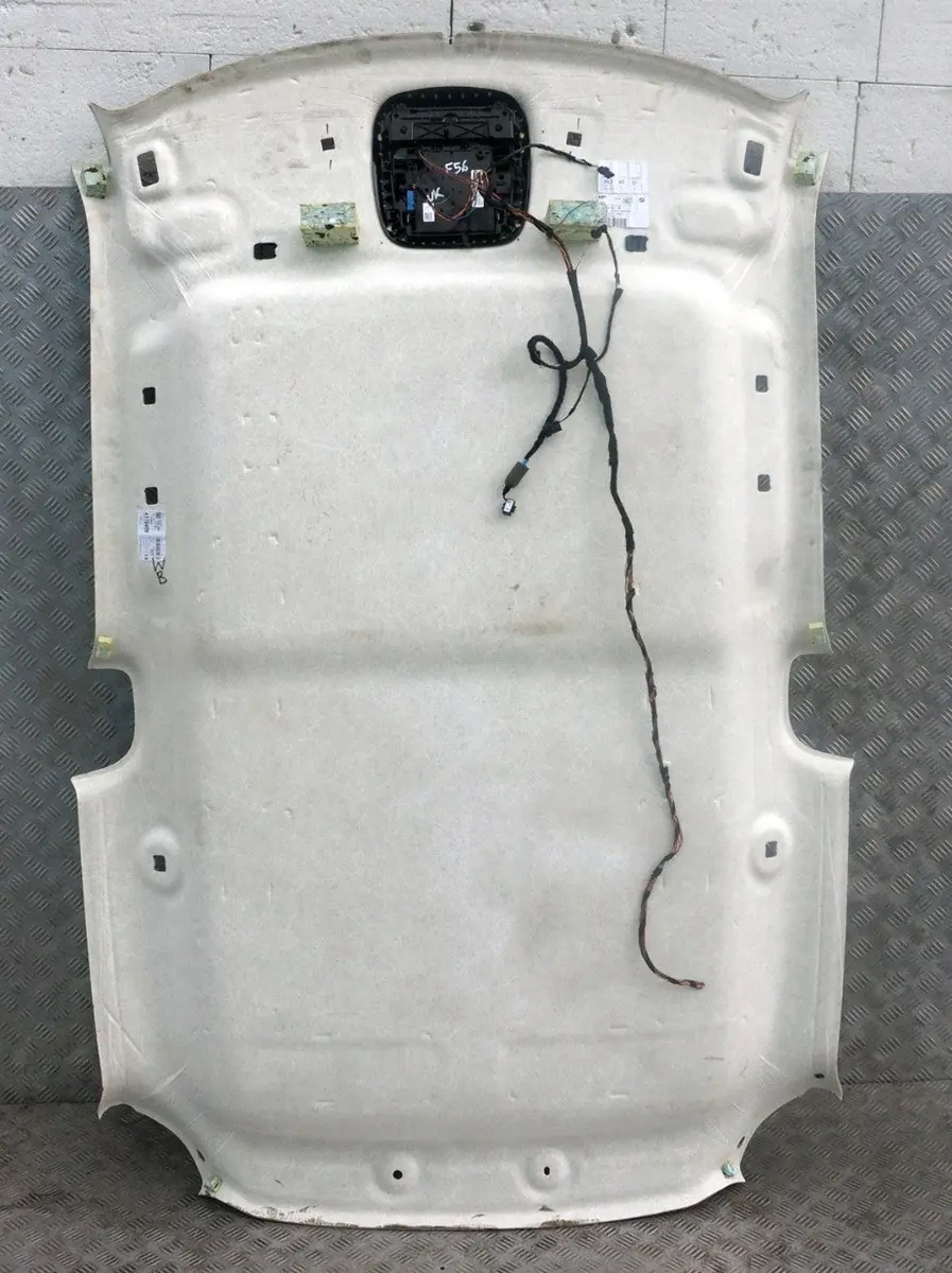  Genuine BMW Mini F56 Complete Headlining Roof Lining Roofliner Black + Pillars - SKU 7369253 - Part number 7369253