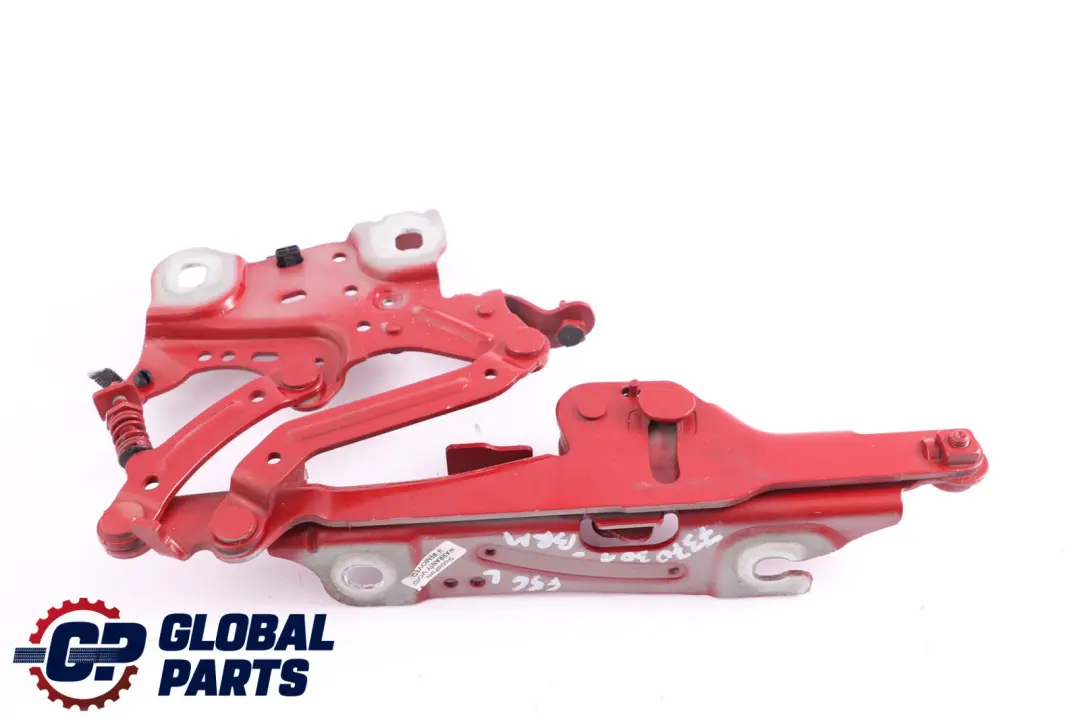 Mini Cooper One F55 F56 F57 Scharnier Frontklappe Links Blazing Red - SKU 7370301-BRM - Teilenummer 7370301
