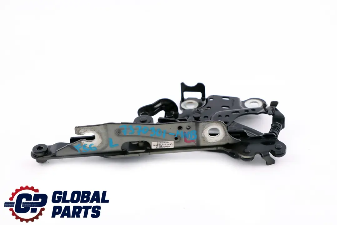 Left N/S Engine Hood Hinge Bonnet Midnight Black 7300565 to Mini F55 F56 F57 with Part number 7370301 Mini F55 F56 F57 Left N/S Engine Hood Hinge Bonnet Midnight Black 7300565 - SKU 7370301-MNB - Part number 7370301