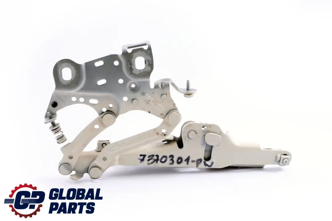 Left N/S Engine Hood Hinge Bonnet Pepper White 7300565 to Mini F55 F56 F57 with Part number 7370301 Mini F55 F56 F57 Left N/S Engine Hood Hinge Bonnet Pepper White 7300565 - SKU 7370301-PW - Part number 7370301