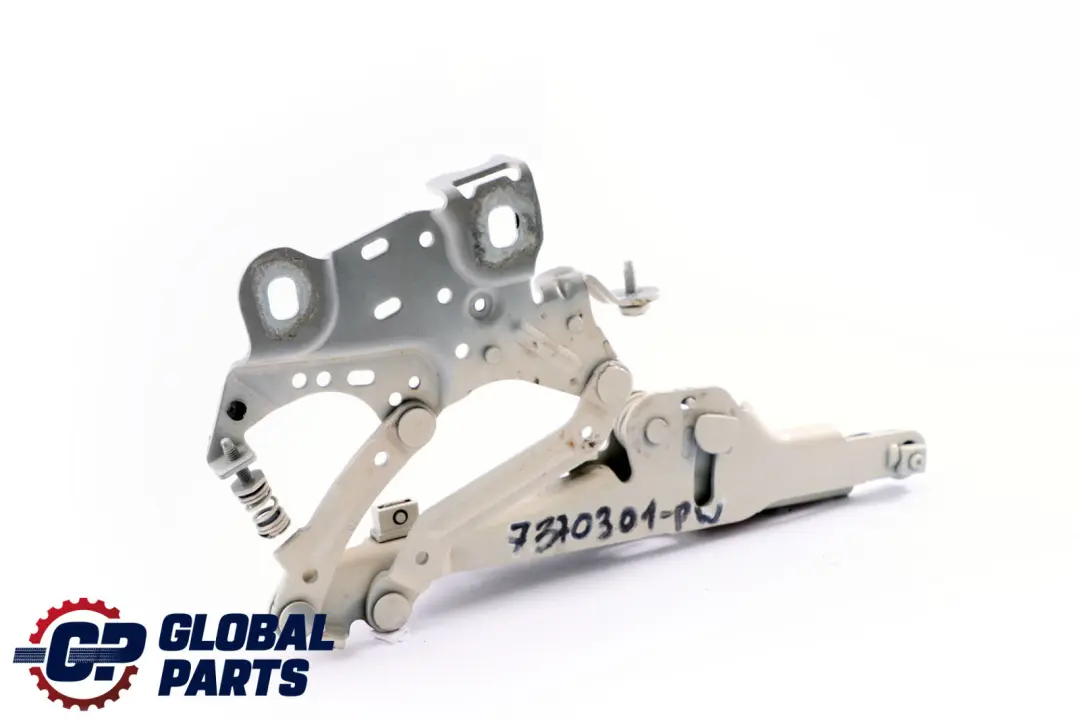 Sinistra Cerniera Cofano Motore Pepper White 7300565 per Mini F55 F56 F57 con numero di parte 7370301 Mini F55 F56 F57 Sinistra Cerniera Cofano Motore Pepper White 7300565 - SKU 7370301-PW - Numero di parte 7370301