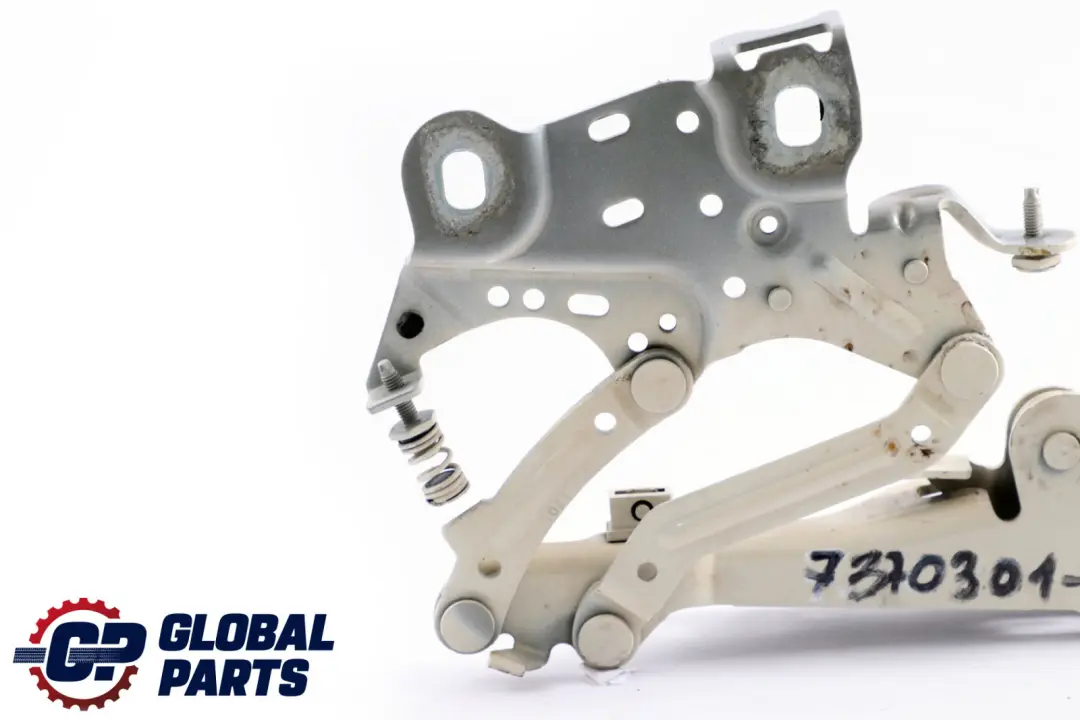 Izquierda Motor Capó Bisagra Bonete Pepper White 850 7300565 para Mini F55 F56 F57 con número de pieza 7370301 Mini F55 F56 F57 Izquierda Motor Capó Bisagra Bonete Pepper White 850 7300565 - SKU 7370301-PW - Número de pieza 7370301