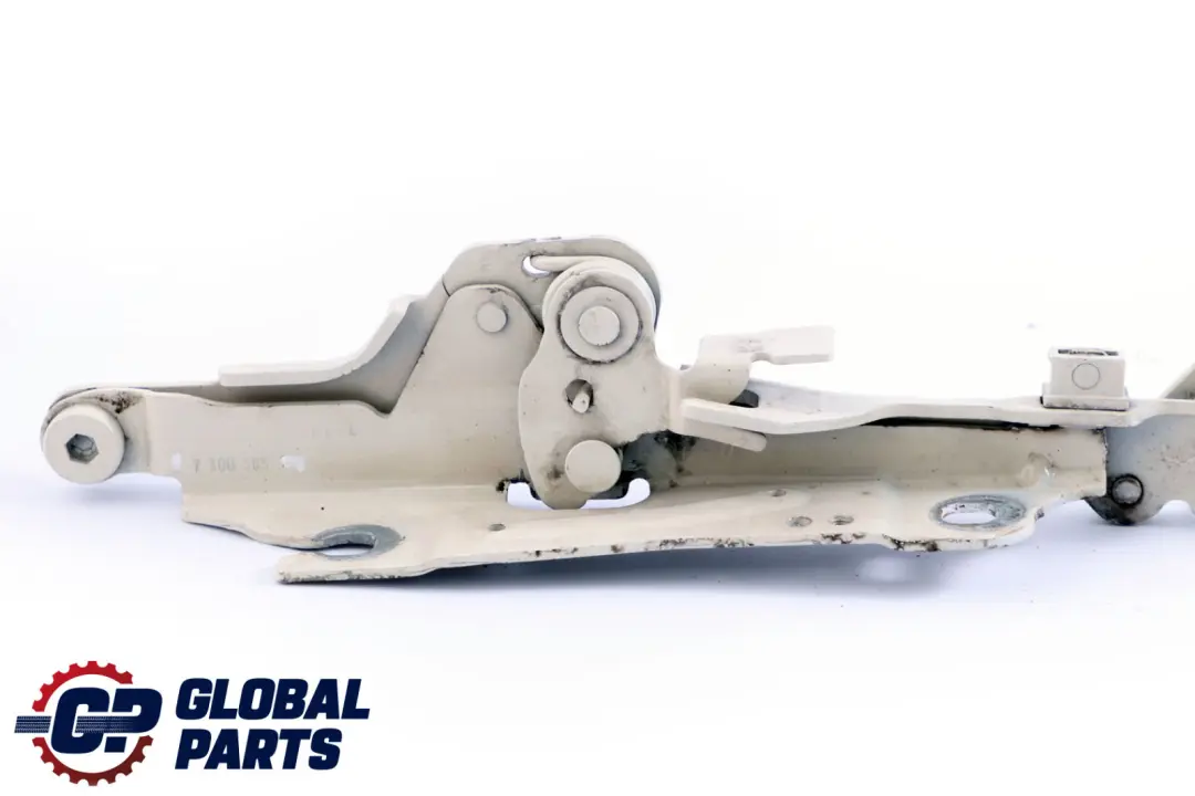 Mini F55 F56 F57 Charnière de capot moteur gauche Pepper White 7300565 - SKU 7370301-PW - Numéro de pièce 7370301