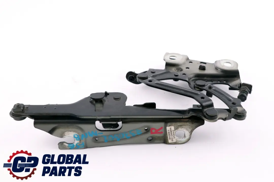 Mini F55 F56 F57 Cerniera del cofano motore, destra Nero notte 7300566 - SKU 7370302-MNB - Numero di parte 7370302