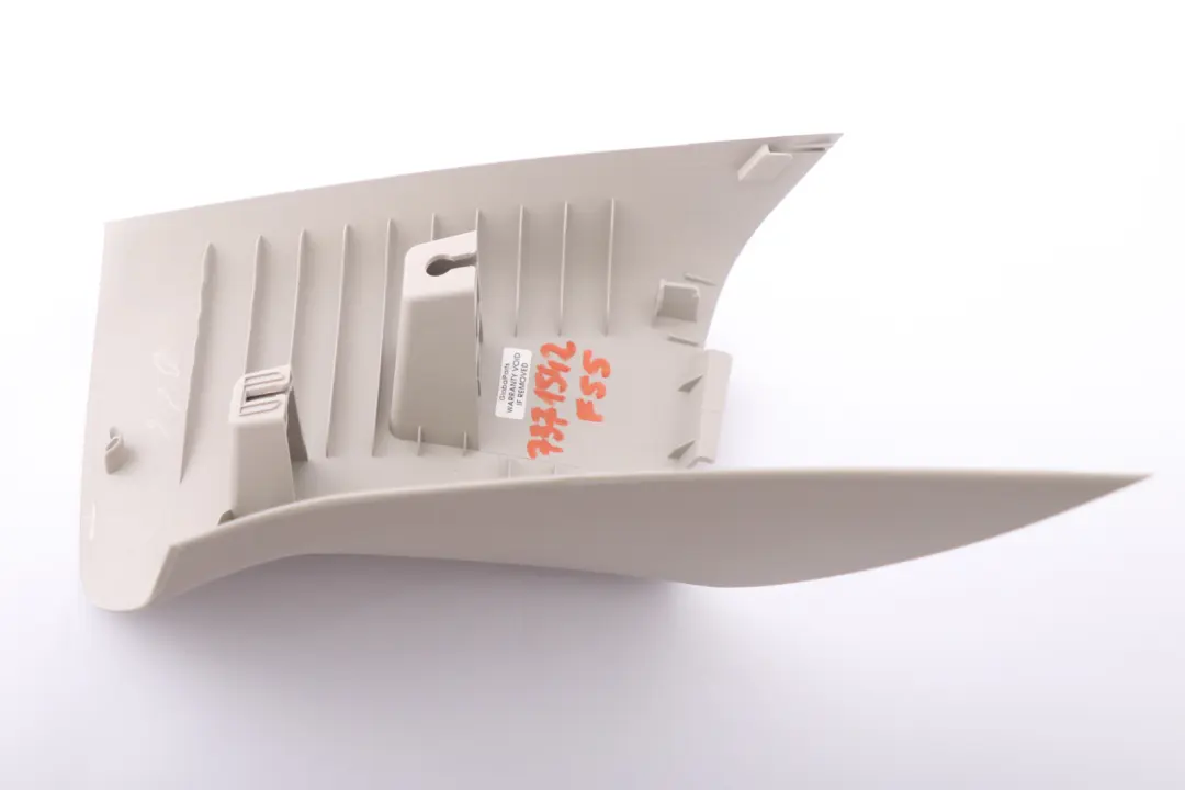 Tapa Columna D Trim Derecha Satellite Gris para Mini Cooper One F55 con número de pieza 7360650 Mini Cooper One F55 Tapa Columna D Trim Derecha Satellite Gris - SKU 7371542 - Número de pieza 7360650