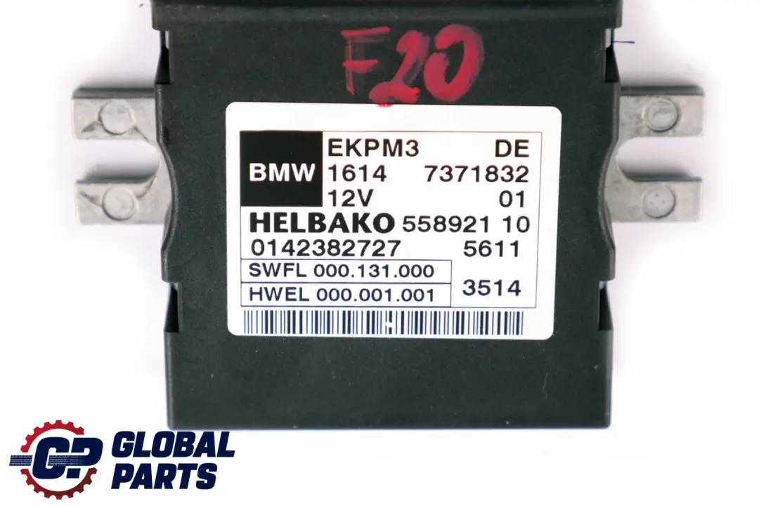 BMW F10 F20 F21 F30 F31 F32 Control Unit For Fuel Pump - SKU 7371832 - Part number 7358144