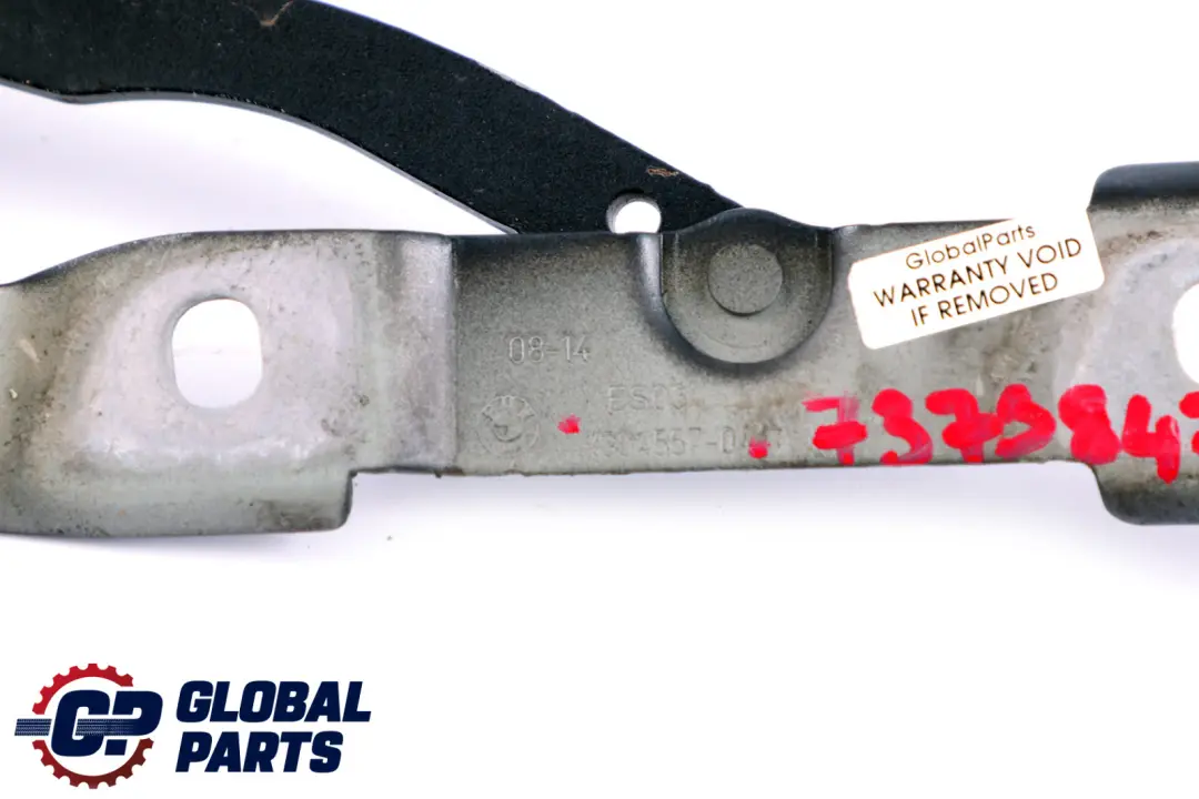 BMW F22 F23 LCI Trunk Lid Hinge Left Mineralgrau Grey 7304557 - SKU 7373847-MG - Número de pieza 7373847