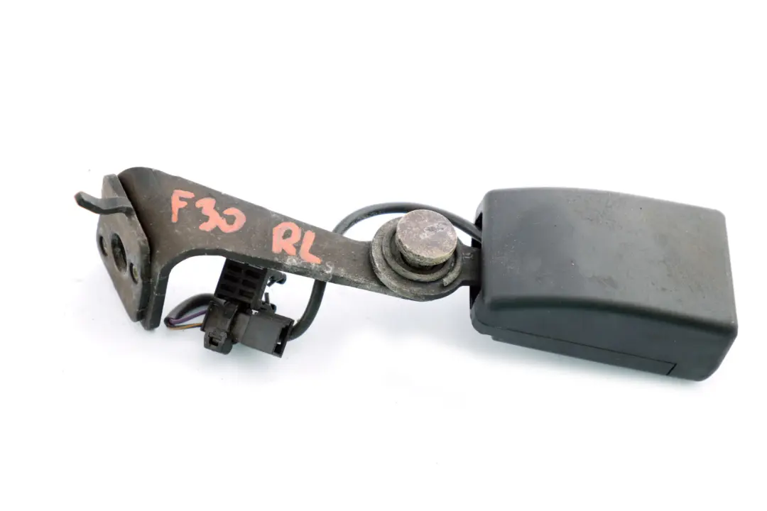 Lower Belt Rear Left N/S to BMW 2 3 4 Series F30 F80 F82 F87 Seat with Part number 7375447 BMW 2 3 4 Series F30 F80 F82 F87 Seat Lower Belt Rear Left N/S - SKU 7375447 - Part number 7375447