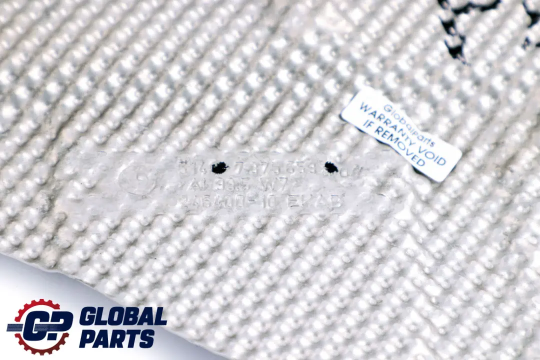 Mini Cooper F56 Paraurti Posteriore Isolamento Termico Copertura - SKU 7375659 - Numero di parte 7375659