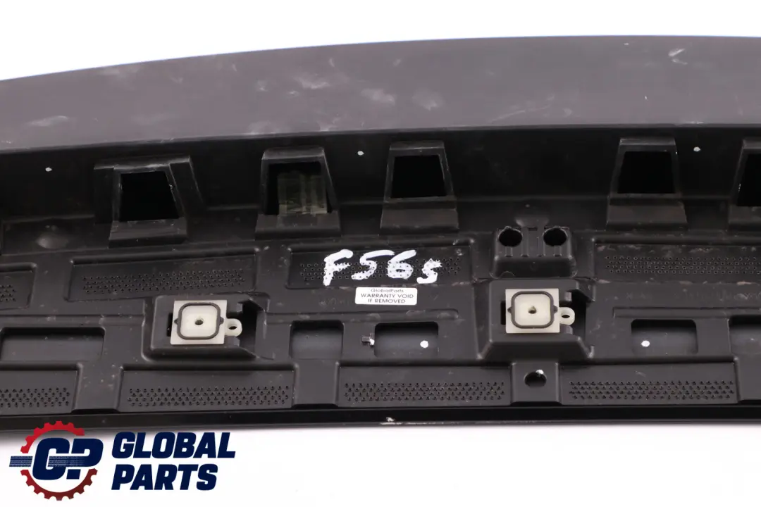 BMW MINI Cooper S F56 Rear Spoiler Black - SKU 7375856-BLK - Part number 7375856