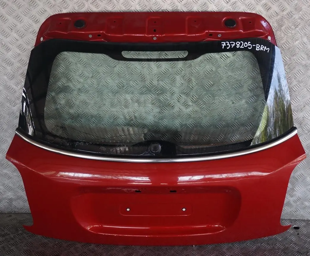 Trunk Lid Tailgate Boot Lid Blazing Red Metallic - B83 to BMW Mini Cooper F55 with Part number 7378205 BMW Mini Cooper F55 Trunk Lid Tailgate Boot Lid Blazing Red Metallic - B83 - SKU 7378205-BRM - Part number 7378205