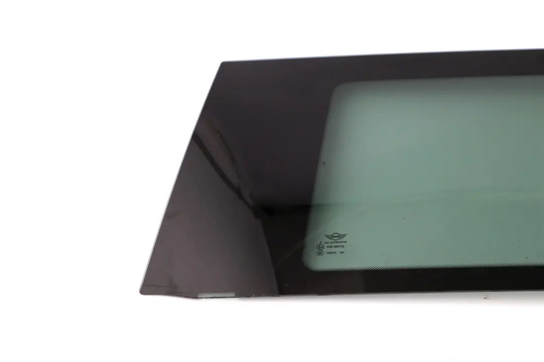 Side Window Left N/S Side Tinted Glass Glazing Fixed AS3 to Mini F56 Rear with Part number 7378671 Mini F56 Rear Side Window Left N/S Side Tinted Glass Glazing Fixed AS3 - SKU 7378671 - Part number 7378671
