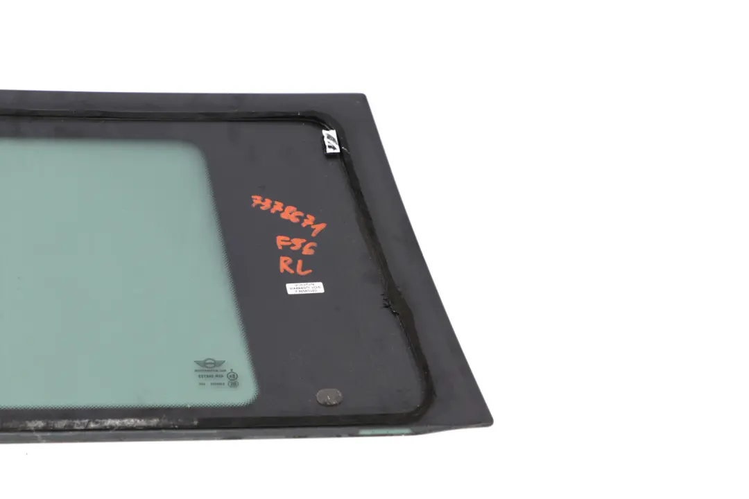 Vitre Latérale Arrière Gauche Mini F56 Côté Verre Teinté Vitrage Fixe AS3 pour à propos du numéro de pièce 7378671 Vitre Latérale Arrière Gauche Mini F56 Côté Verre Teinté Vitrage Fixe AS3 - SKU 7378671 - Numéro de pièce 7378671