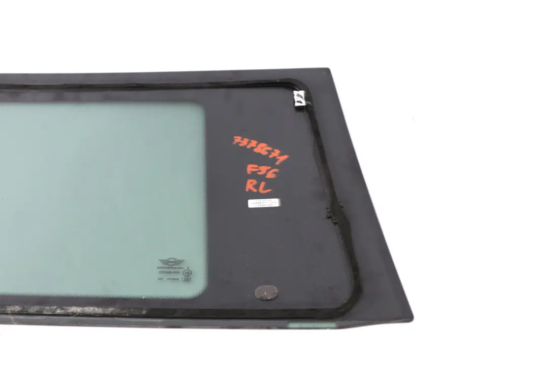 Vitre Latérale Arrière Gauche Mini F56 Côté Verre Teinté Vitrage Fixe AS3 pour à propos du numéro de pièce 7378671 Vitre Latérale Arrière Gauche Mini F56 Côté Verre Teinté Vitrage Fixe AS3 - SKU 7378671 - Numéro de pièce 7378671