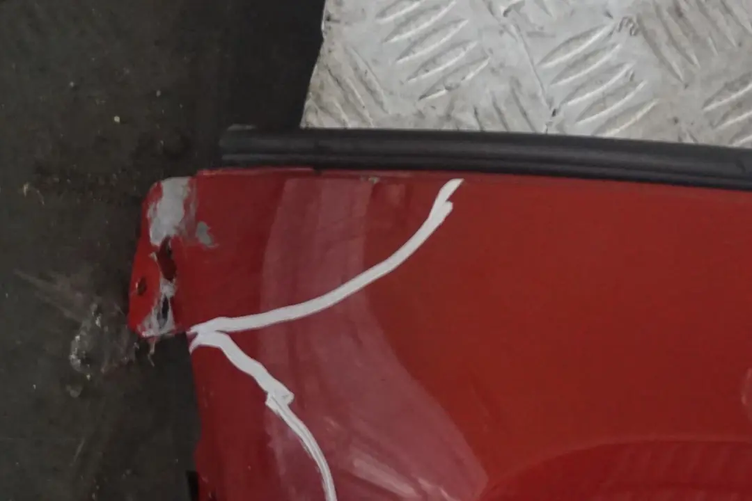 Complete Front Bumper Trim Panel Blazing Red B63 to BMW Mini Cooper F55 F56 F57 with Part number 7379432 BMW Mini Cooper F55 F56 F57 Complete Front Bumper Trim Panel Blazing Red B63 - SKU 7379432-BRM - Part number 7379432