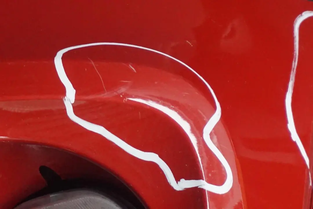 BMW Mini Cooper F55 F56 F57 Complete Front Bumper Trim Panel Blazing Red B63 - SKU 7379432-BRM - Part number 7379432